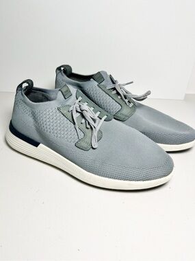 Wolf & Shepherd SwiftKnit Derby Men Gray Knit Light Blue/greySneakers Size 8 M